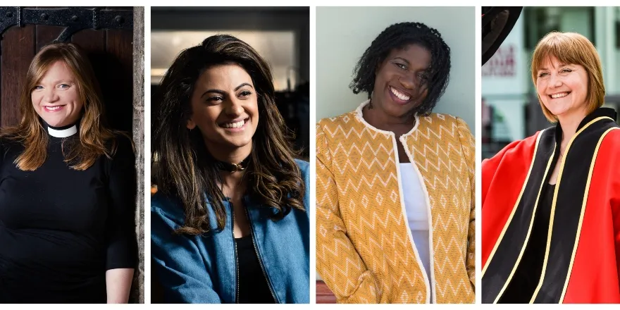 From left to right: Kate Bottley, Harpreet Kaur, Dorothy Koomson, Deb McAndrew.