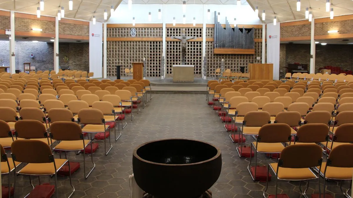 A picture of the Chapel at Leeds Trinity University Main Campus in Horsforth.