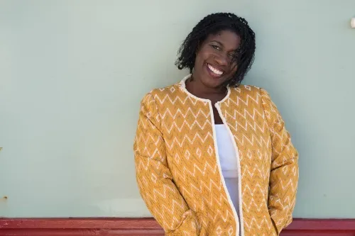 Honorary Fellow and author Dorothy Koomson .