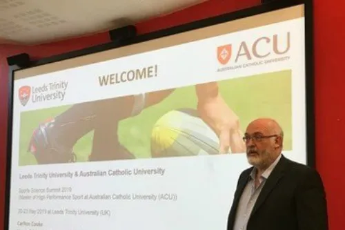 Professor Carlton Cook Sports Science Summit 2019.