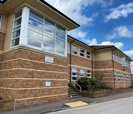 Campus buildings.