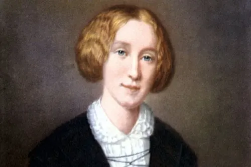 Portrait of George Eliot.