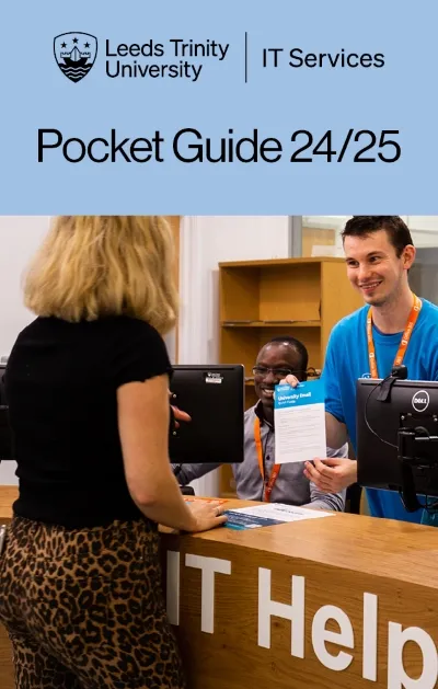 IT Services Pocket Guide Cover..