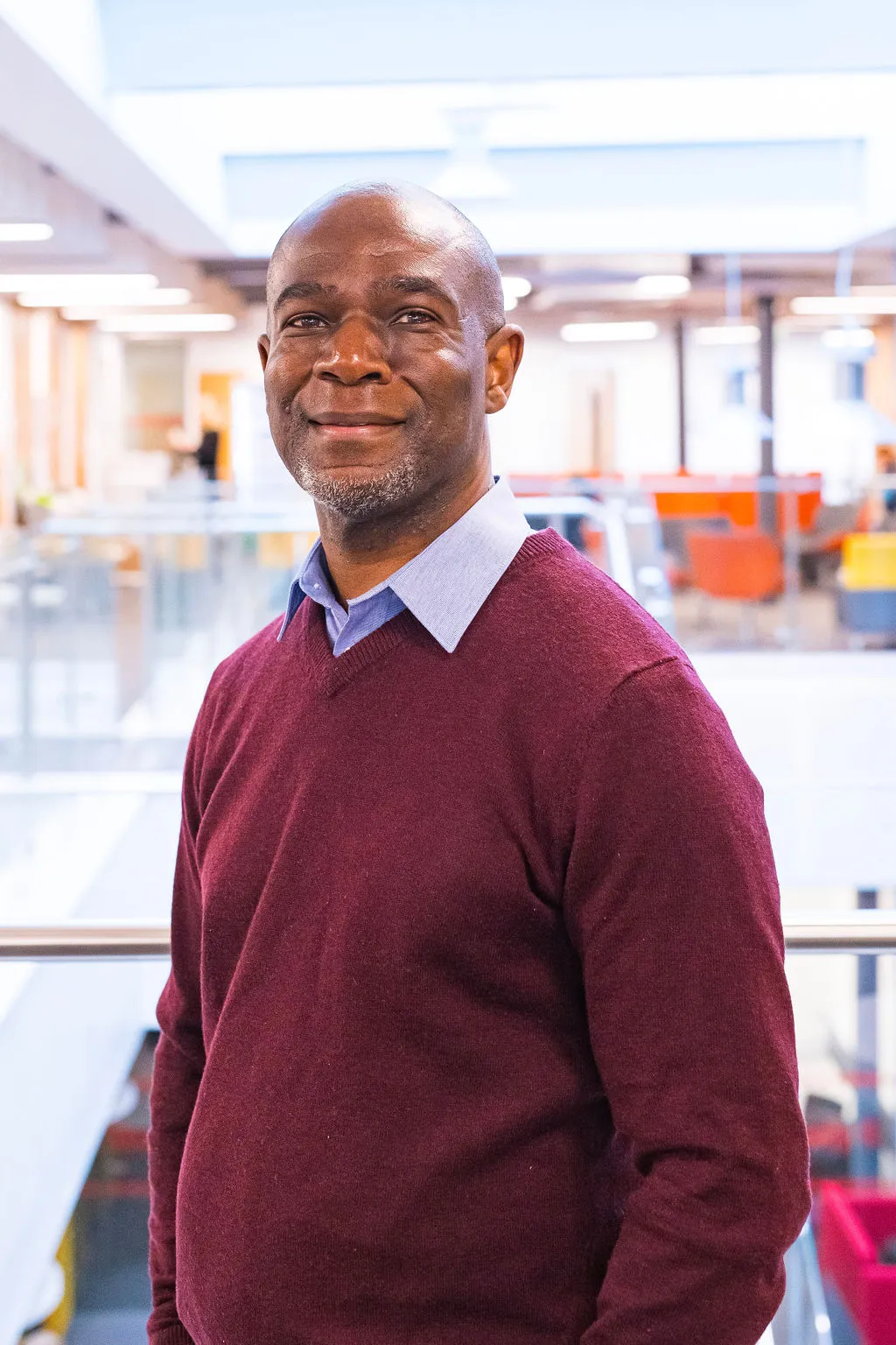 Staff profile photo of lecturer, Chris Dlamini..