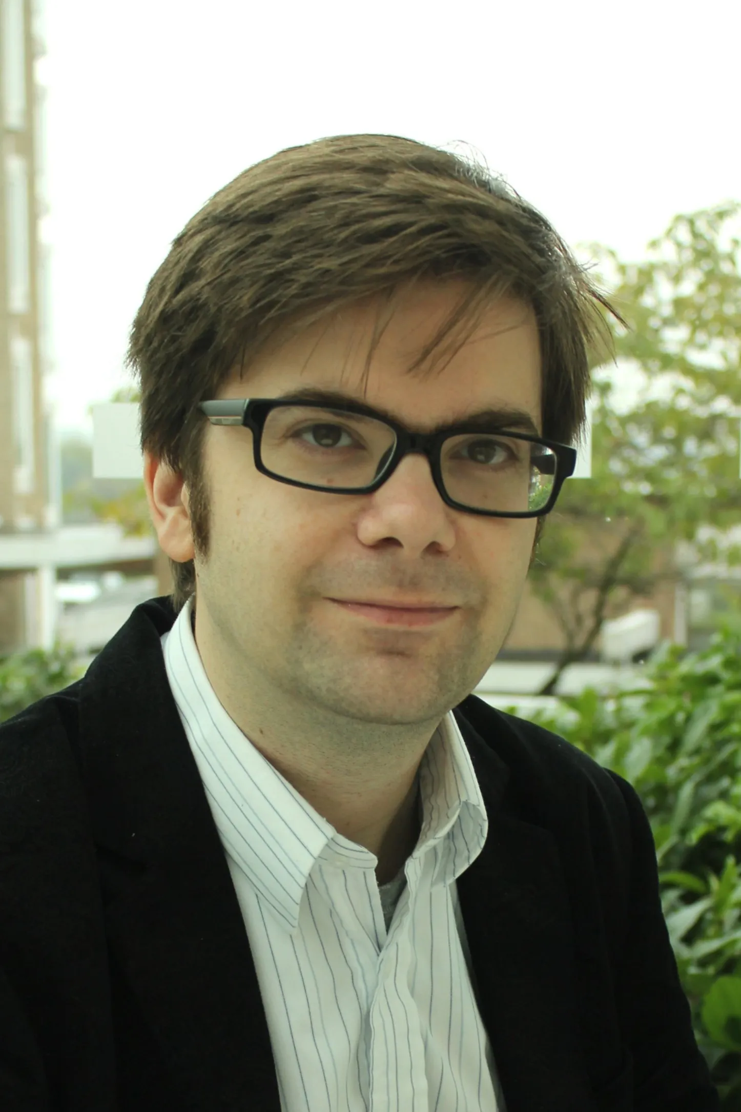 Staff profile photo of lecturer, Robbie McAllister..