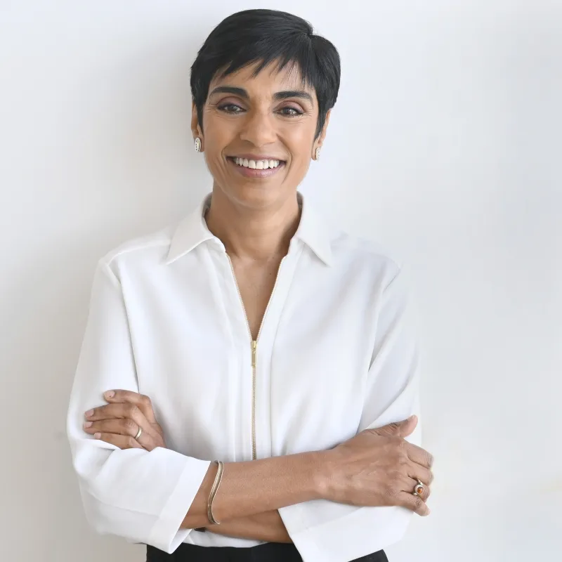 Headshot of Reeta Chakrabarti..