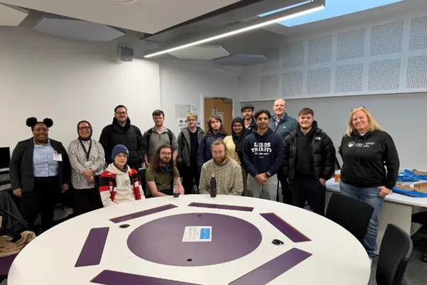 Image of Computer Science students at Accenture..