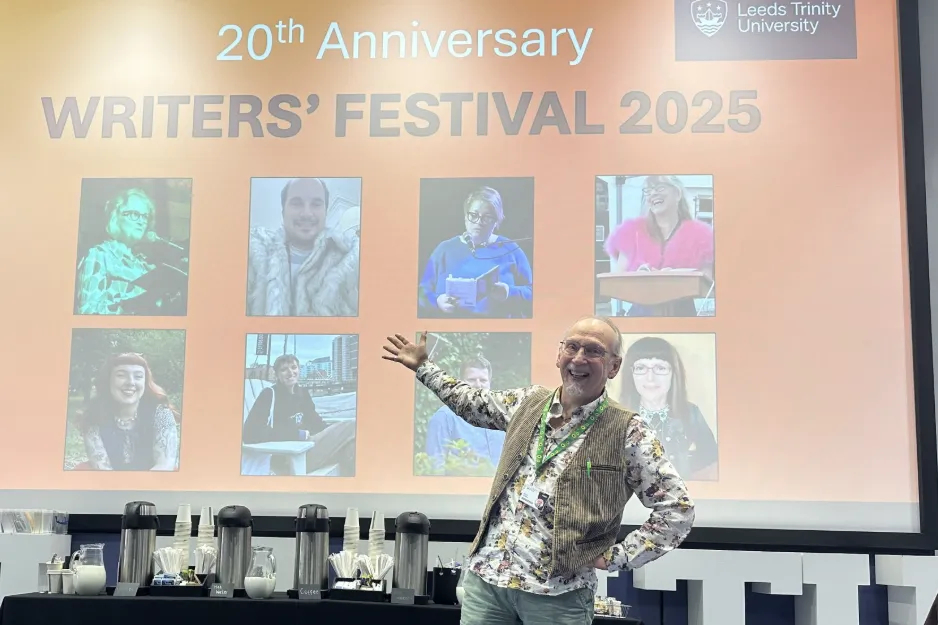 Image of the Writers Festival promotion..