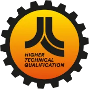 Logo for a Higher Technical Qualification (HTQ).