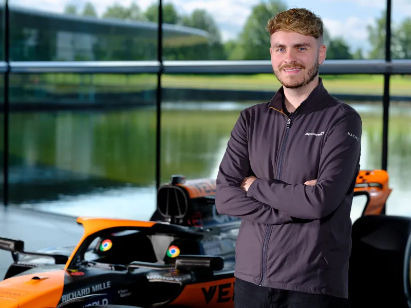Charlie Russell new mclaren a.
