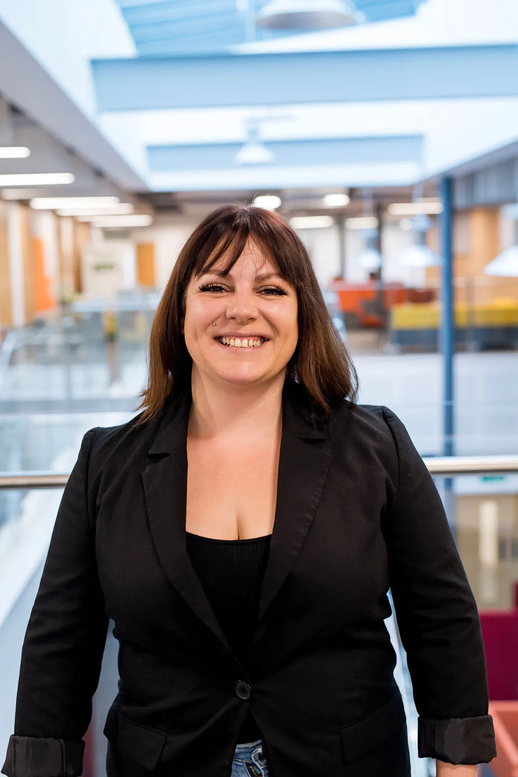 Staff profile photo of lecturer, Candice Whitaker..