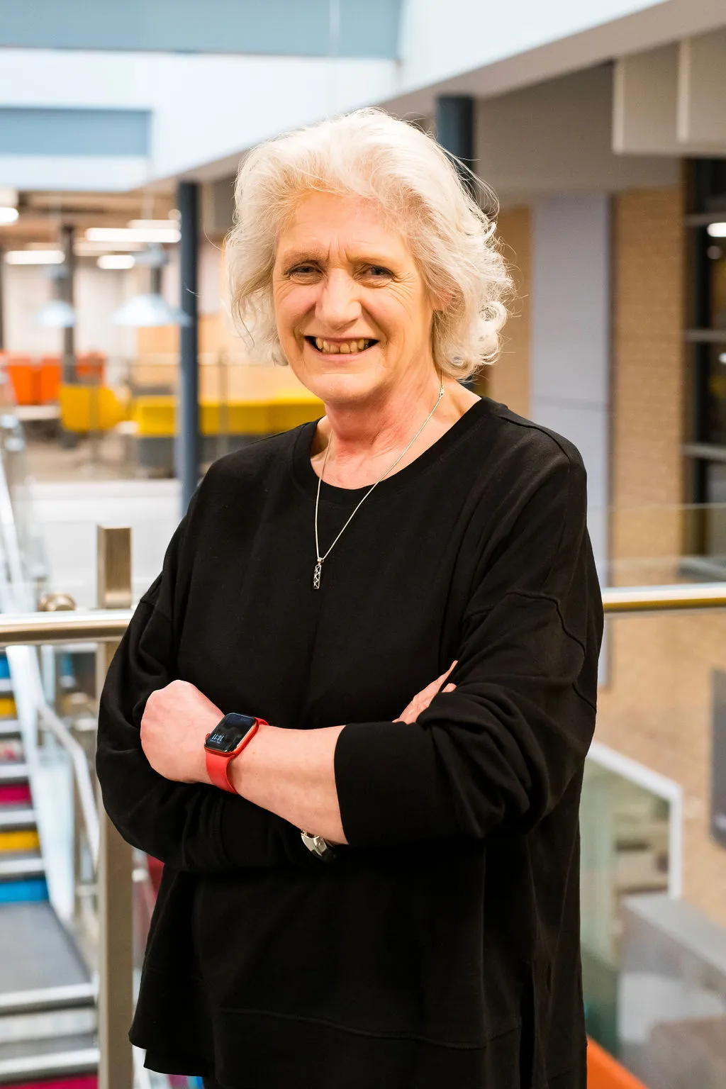 Staff profile photo of lecturer, Judy Clarke..