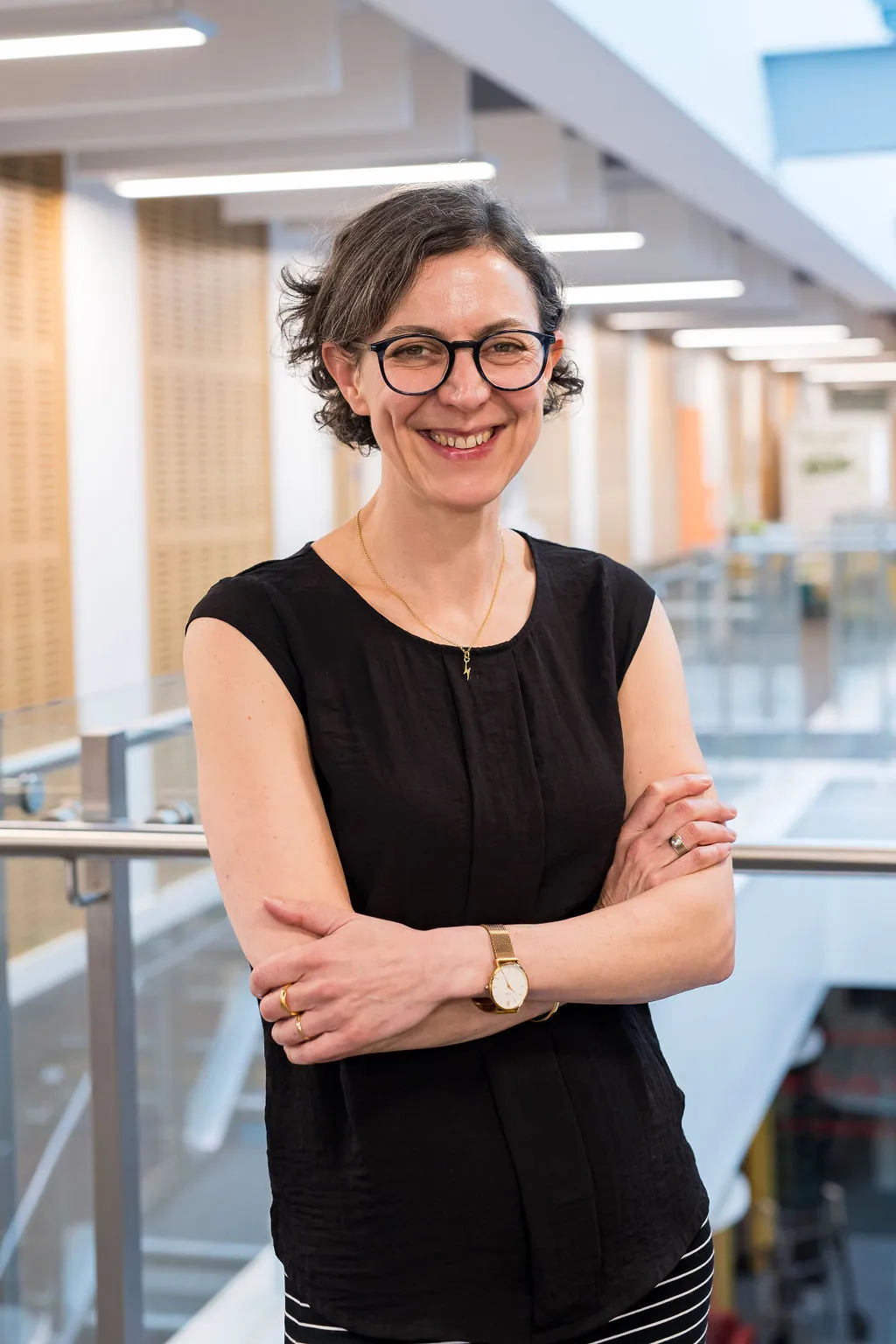 Staff profile photo of lecturer, Juliette Taylor-Batty..