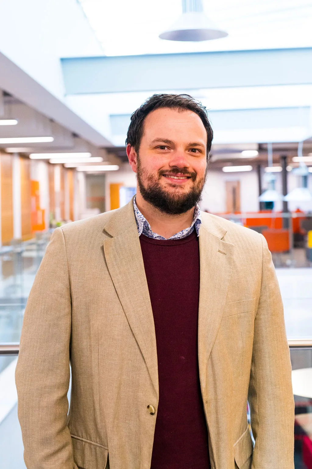 Staff profile photo of lecturer, Richard Playford..