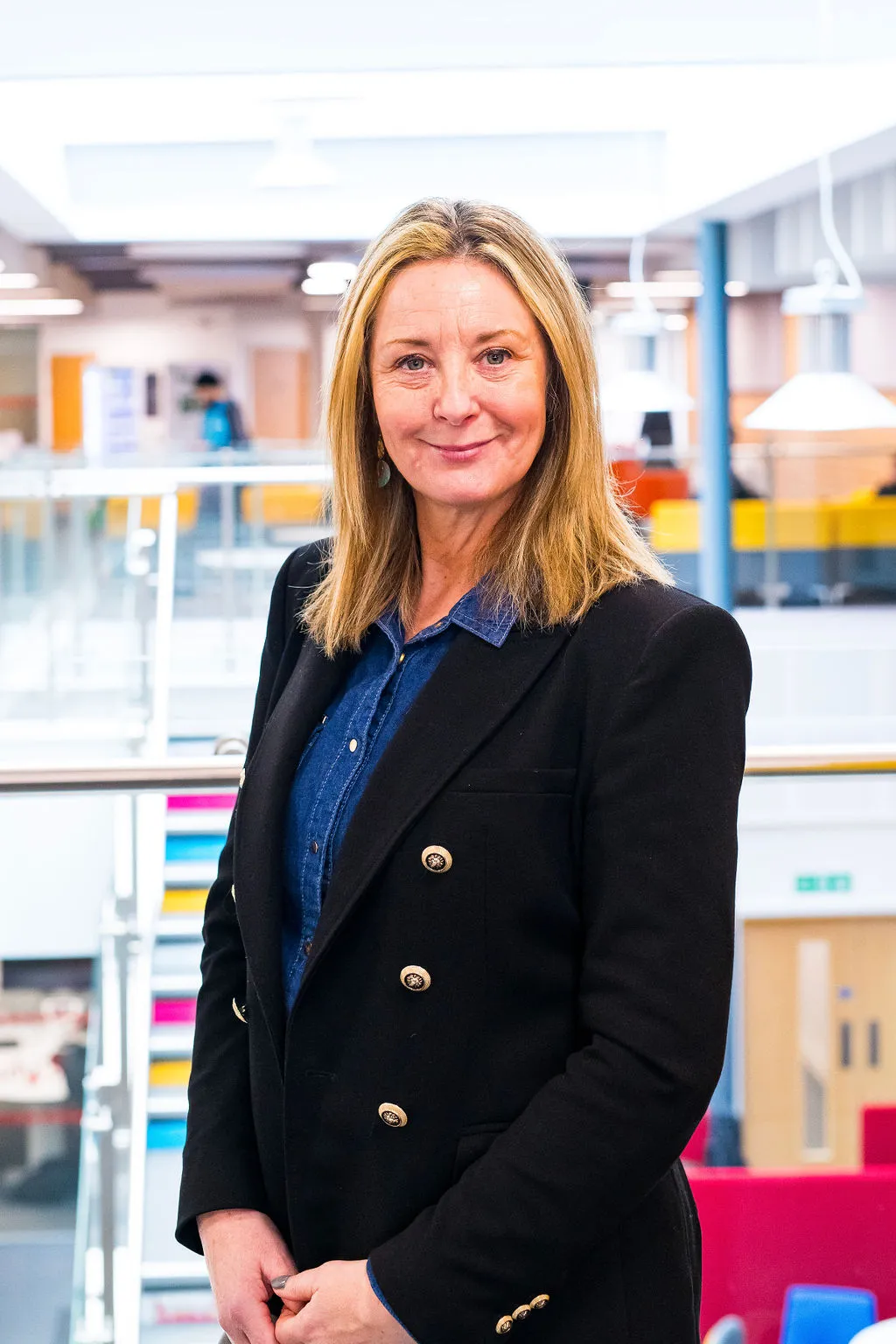 Staff profile photo of lecturer, Samantha Wilkes..