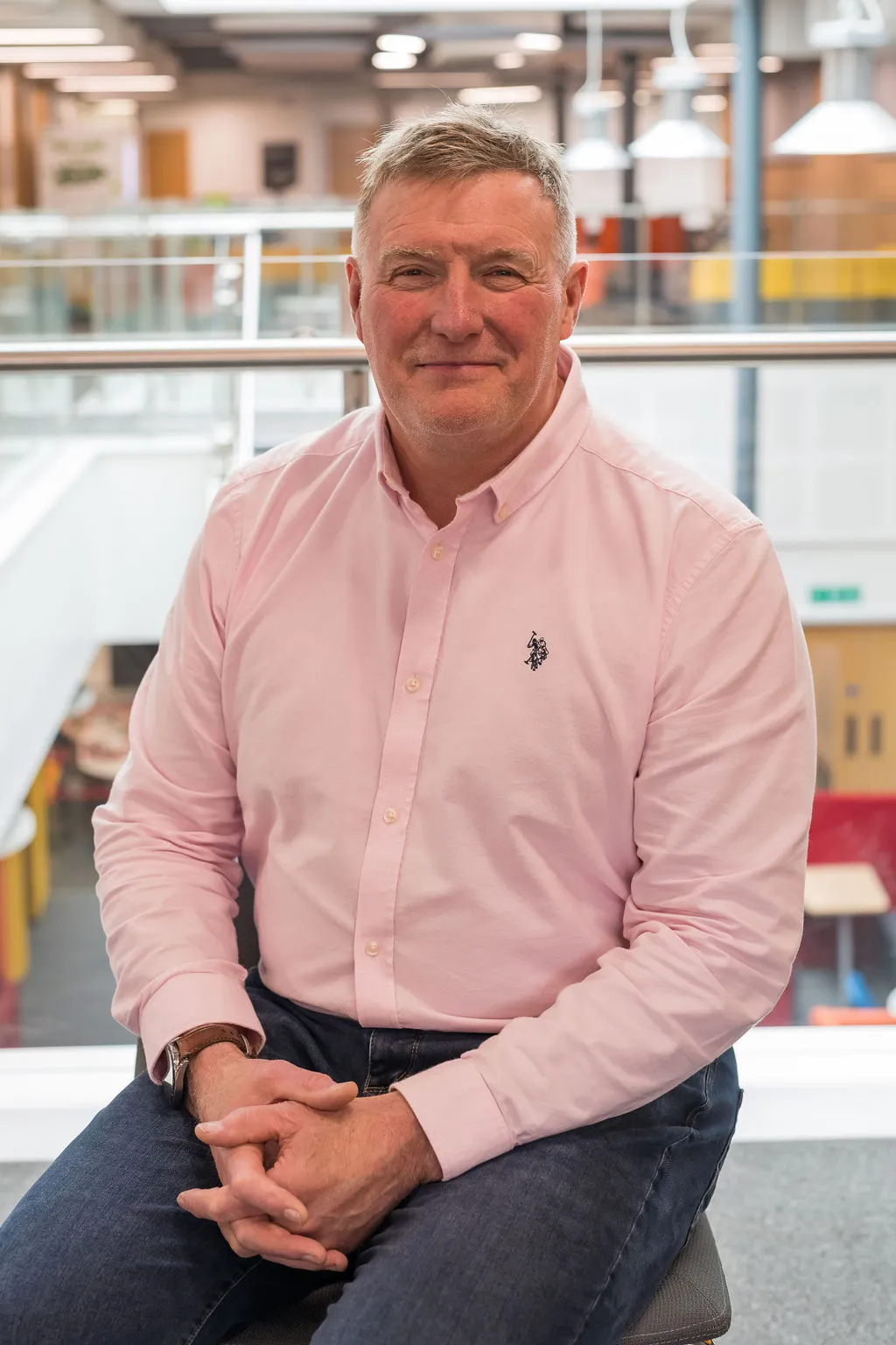 Staff profile photo of lecturer, Tony Blockley..