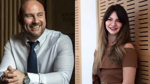A picture of a male academic next to a picture of a female academic