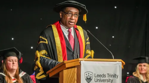 Leeds Trinity University awards Honorary Fellowships for contributions to health, journalism, and tech