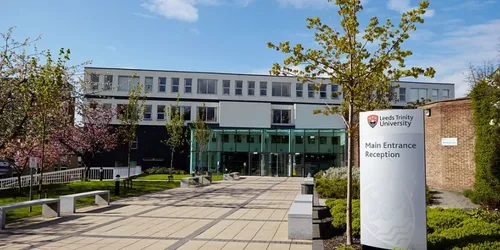 Leeds Trinity University main entrance