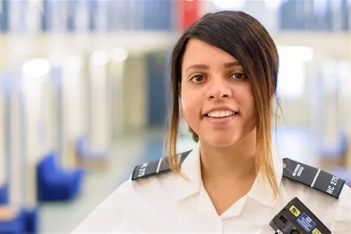 Prison Officer Tash in a Prison