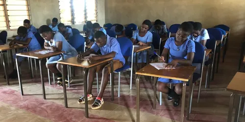 Children in a classroom in Ghana