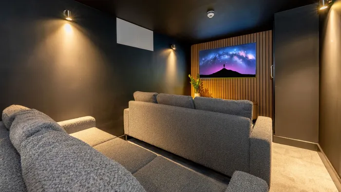 Clarence Dock Village cinema room