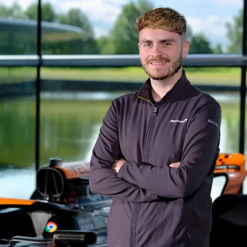 Image of graduate, Charlie Russell.