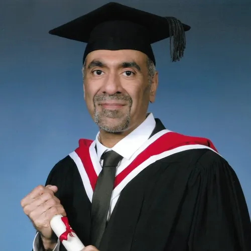 Image of graduate, Khalid Khan.