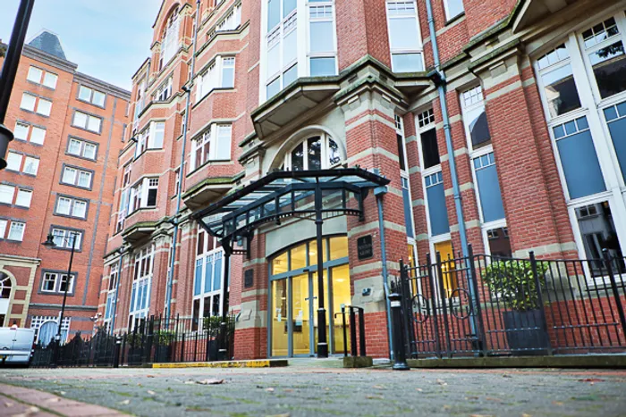 Entrance to Leeds Trinity University City Campus