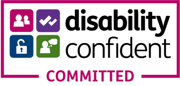 Disability Confident Committed Logo.