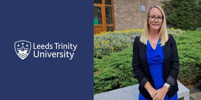 Woman standing in front of a building