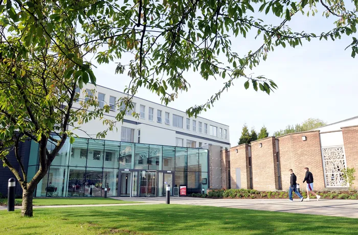 Main building of Leeds Trinity University campus