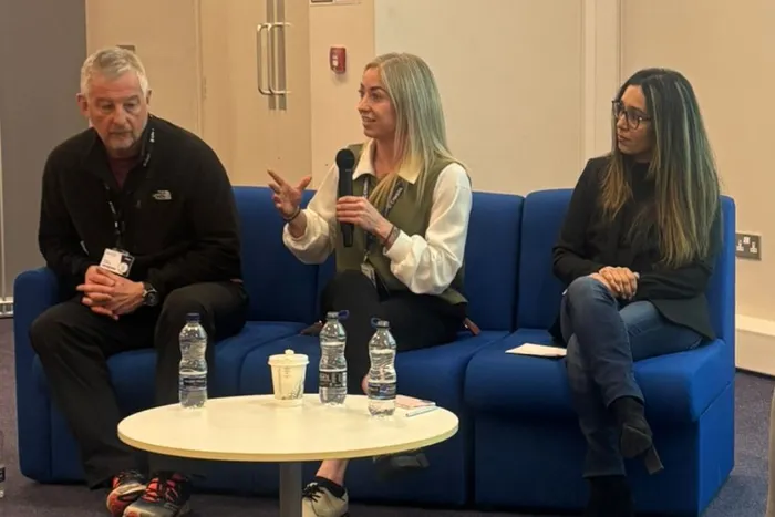 Image of the Moving On Event panel session.