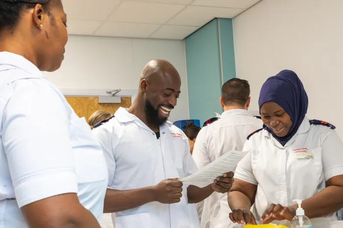 Image of our Nursing students.