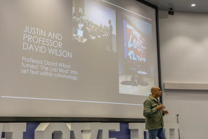 Image of keynote speaker, Justin Rollins.