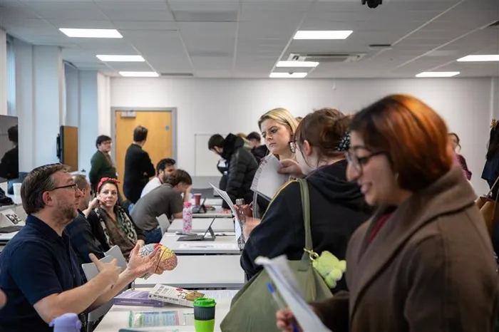 Image of our Level 5 Psychology Options Fair.