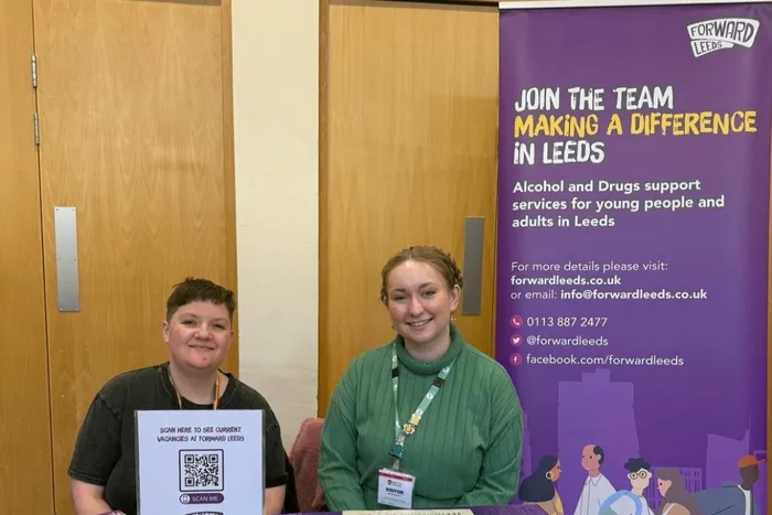 Image of employers at our Psychology Employability Fair.