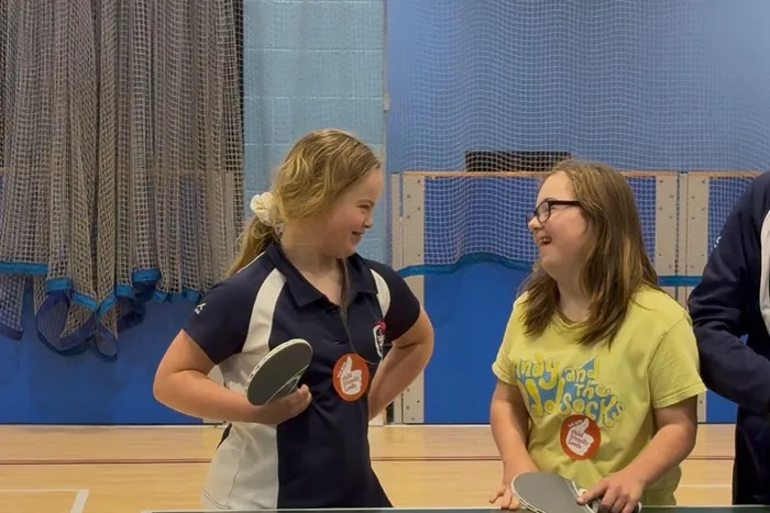 Image of pupils at the SEND Sports Day.